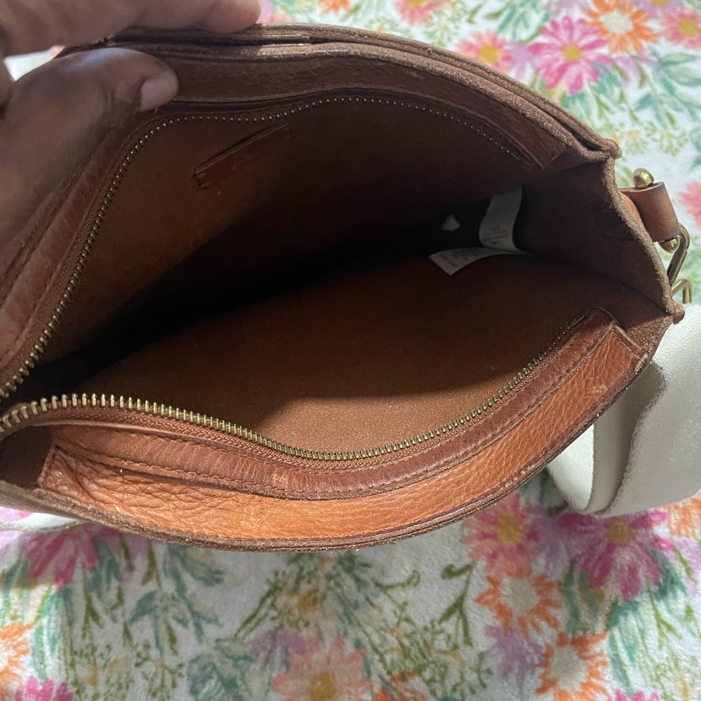 Madewell Leather Saddle Crossbody Bag in Brown - Picture 3 of 5